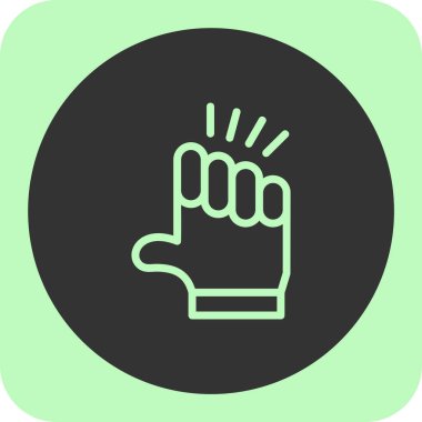 soyut arkaplanda izole edilmiş ilk simge