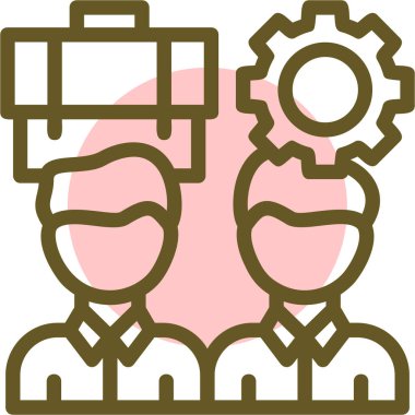 dişli simgesi, vektör çizimi