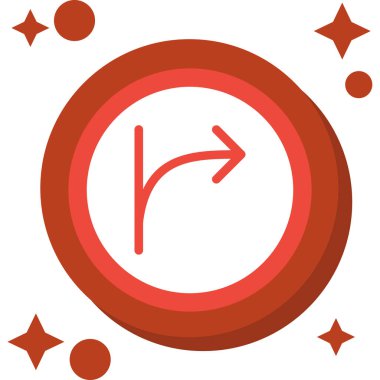 ok simgesi vektör illüstrasyonu