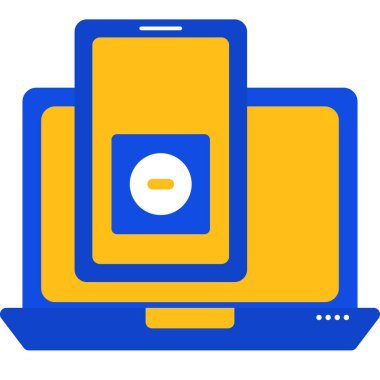 tablet bilgisayar aygıtı simgesi - taslak biçimi