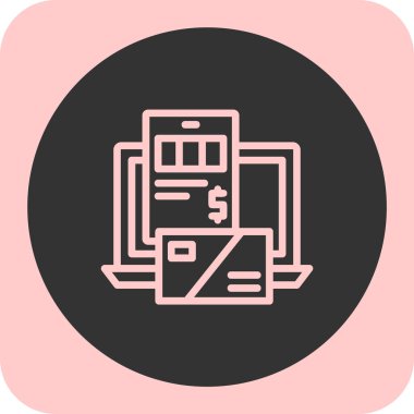 para simgesi vektör illüstrasyonu