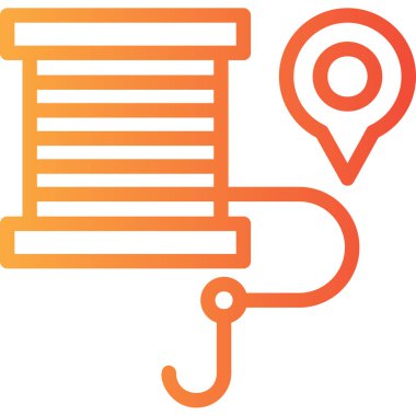 Haritalardaki gps konum simgesi - navigasyon kategorisi