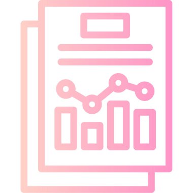 Modern iş grafiğinin vektör illüstrasyonu