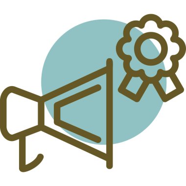 Vektör illüstrasyonu, simge ögesi arkaplanı