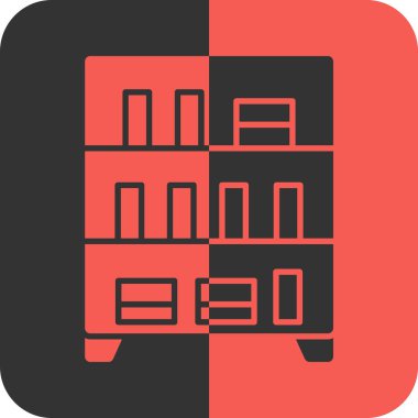 Modern bir simgenin vektör illüstrasyonu