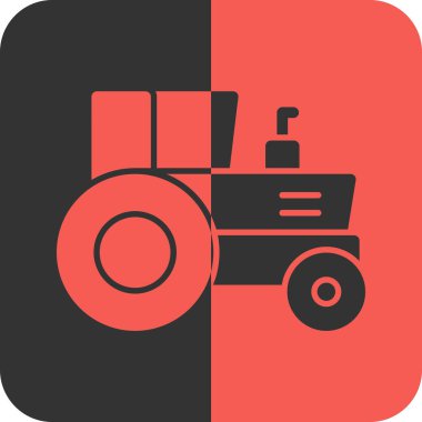 Modern çiftlik simgesinin vektör illüstrasyonu