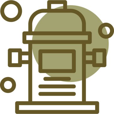 Yemek. Web simgesi basit illüstrasyon