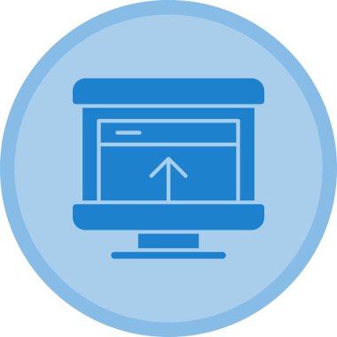 tarayıcı web simgesi basit tasarım