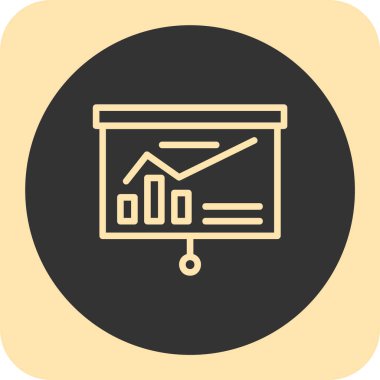 Vektör Analiz Simgesi illüstrasyonu