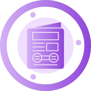 Web tasarım ikonu vektör illüstrasyonu