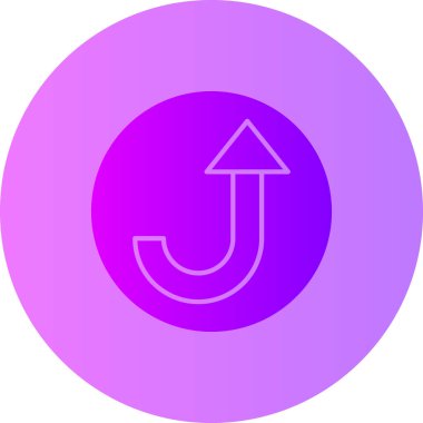 Ok. Web simgesi basit illüstrasyon