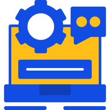 bilgisayar ayarı dişli simgesi