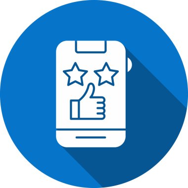 derecelendirme simgesi vektör illüstrasyonu