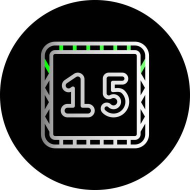 Modern b 'nin vektör illüstrasyonu eksik simgesi