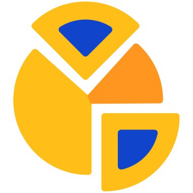 Tek bir simgenin vektör illüstrasyonu