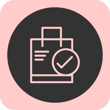 Liste vektör simgesini kontrol et