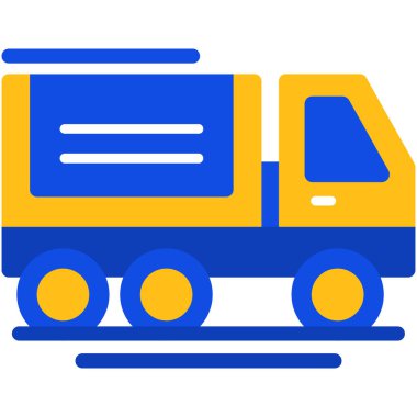 basit vektör sunumu simgesi