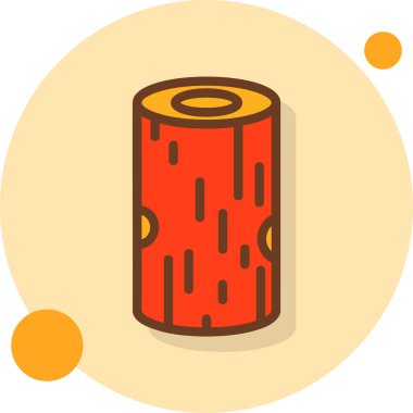 Yemek. Web simgesi basit illüstrasyon