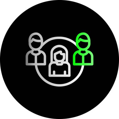 vektör insanlar simgesi