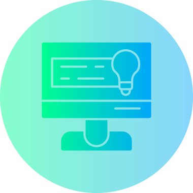 seo modern simgesinin vektör illüstrasyonu