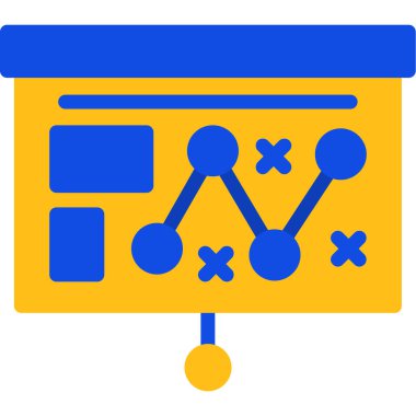 Analiz veri analiz simgesi - ana hatlar biçimi