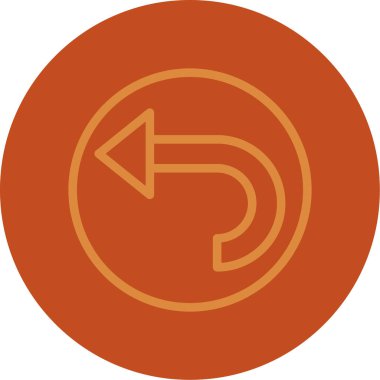 ok yönü simgesi, vektör illüstrasyonu