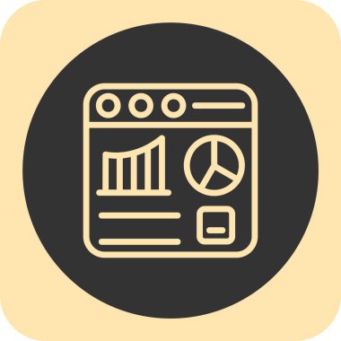 seo modern simgesinin vektör illüstrasyonu