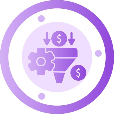 Seo simgesinin vektör illüstrasyonu