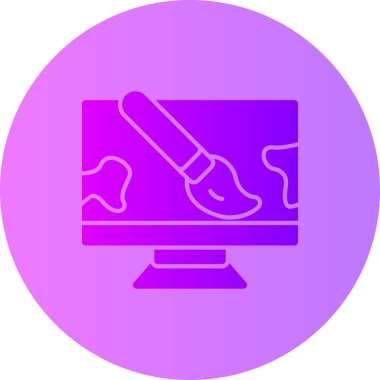 dizüstü bilgisayar simgesi, vektör illüstrasyonu basit tasarım