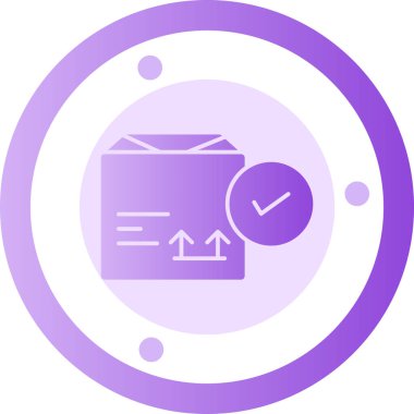 Modern bir simgenin vektör illüstrasyonu