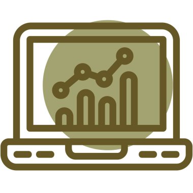 bilgisayar monitörü grafik ile