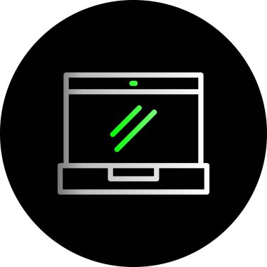 bilgisayar simgesi vektör illüstrasyonu