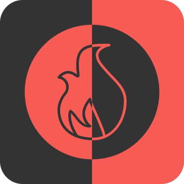 Vektör illüstrasyonu, simge ögesi biçimi