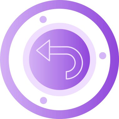 Modern bir simgenin vektör illüstrasyonu