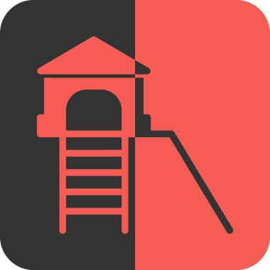 Tek bir simge oluşturulmasının vektör illüstrasyonu