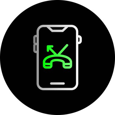 vektör cep telefon simgesi