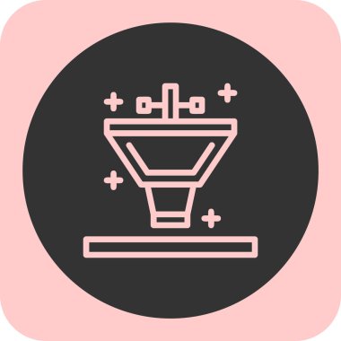 seo modern simgesinin vektör illüstrasyonu