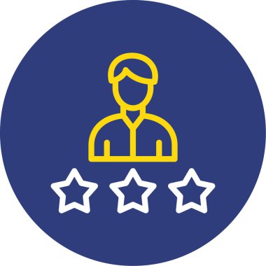 İnsan simgesinin vektör illüstrasyonu