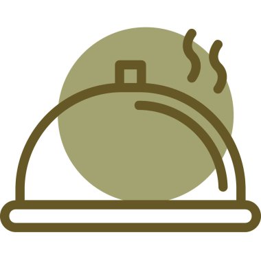 Bir karikatür noel balosunun vektör çizimi