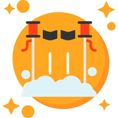 Çin Feneri Çin ikonu Düz stil