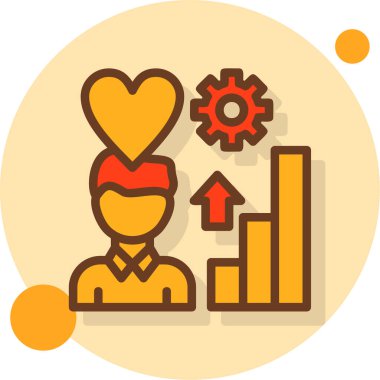 İş stratejisi vektör simgesi