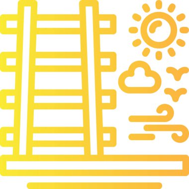 hava simgesi vektör illüstrasyonu