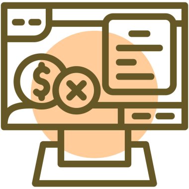 para simgesi vektör illüstrasyonu