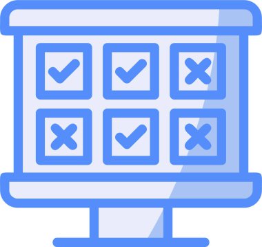 İşaretle. Web simgesi basit illüstrasyon