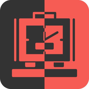 seo modern simgesinin vektör illüstrasyonu