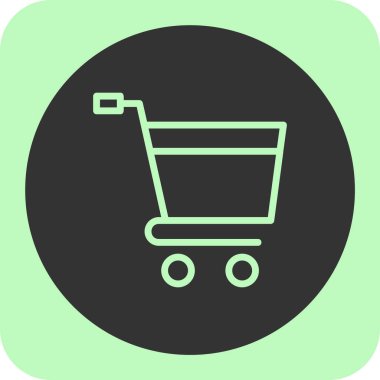 Tramvay simgesinin vektör çizimi