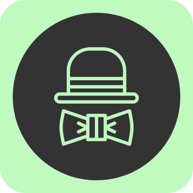 hat simgesi, vektör illüstrasyonu