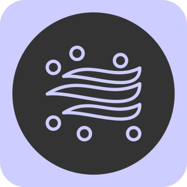 güzel balık vektör çizgisi simgesi