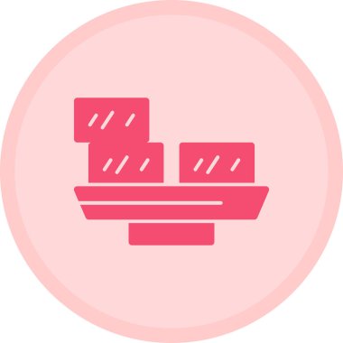 Sepet. Web simgesi basit illüstrasyon