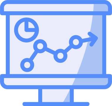 Grafik. Web simgesi basit illüstrasyon
